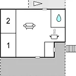 Two-bedroom In ボルコップ